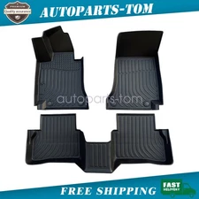 3x Floor Mats For Mercedes-Benz C-Class W205 Sedan 2015-2021 All Weather Liners