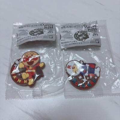 Anpanman Pitatto Rubber Magnet 3 Rollpanna Anpanman Gacha