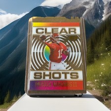 PATRICK MAHOMES II Kansas City Chiefs Football 2021 PANINI ILLUSIONS CLEAR SHOTS