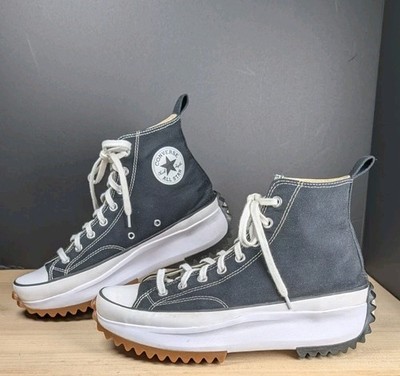 Converse Run Star Hike Platform Canvas Hi-Top Black Men's 10.5