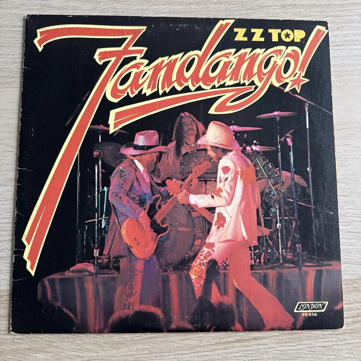 Z Z Top - FANDANGO! on London PS-656 stereo w/ORIGINAL INNER