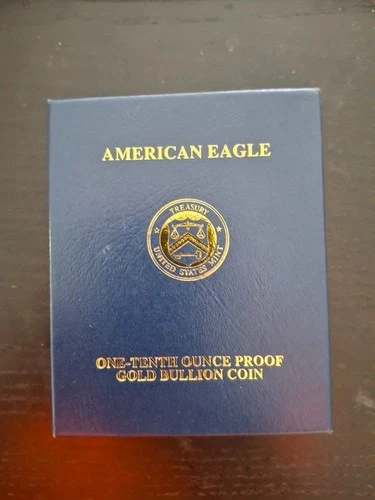 2011 1/10th AMERICAN GOLD EAGLE $5 COIN -BU- WITH COA - US MINT - GOLD BULLION