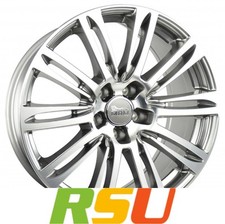 MAM A4 hyper front polish 7x16" ET38 LK5 108 ML 72.6 Alufelgen 16 Zoll