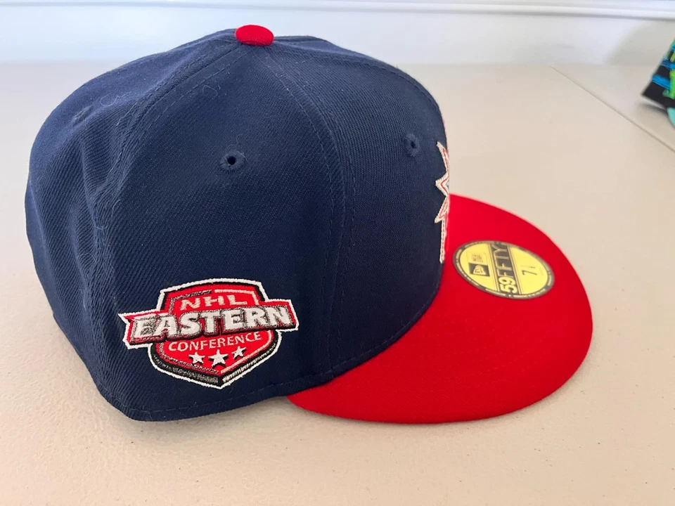 Мужская New Era статуя Свободы New York Rangers 59FIF резинке шляпа 7 1/8 - Изображение 2 из 3