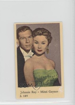 1957 Dutch Gum S Set Johnnie Ray Mitzi Gaynor #S.189 f5h