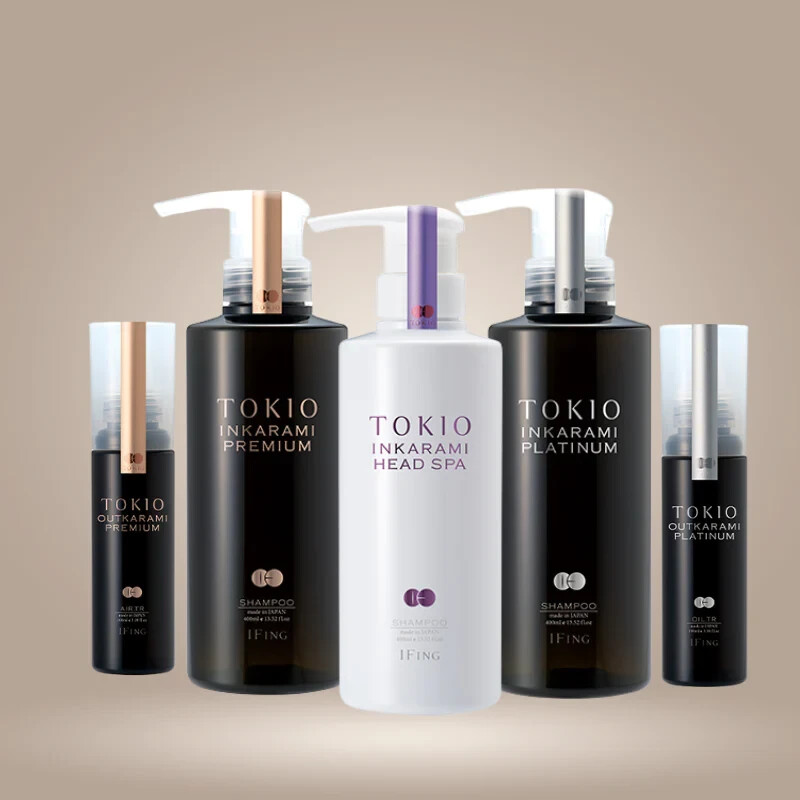 TOKIO Inkarami Platinum Shampoo Treatment Set 400ml/g Hair