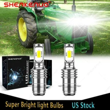 2 Super LED light bulbs for Deere 850 950 1050 1250 1450 1650 CH11439 tractor