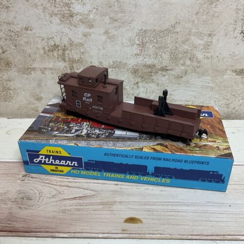 ATHEARN TRAINS #1282 WORK CABOOSE CP RAIL, Boxed, New Old Stock