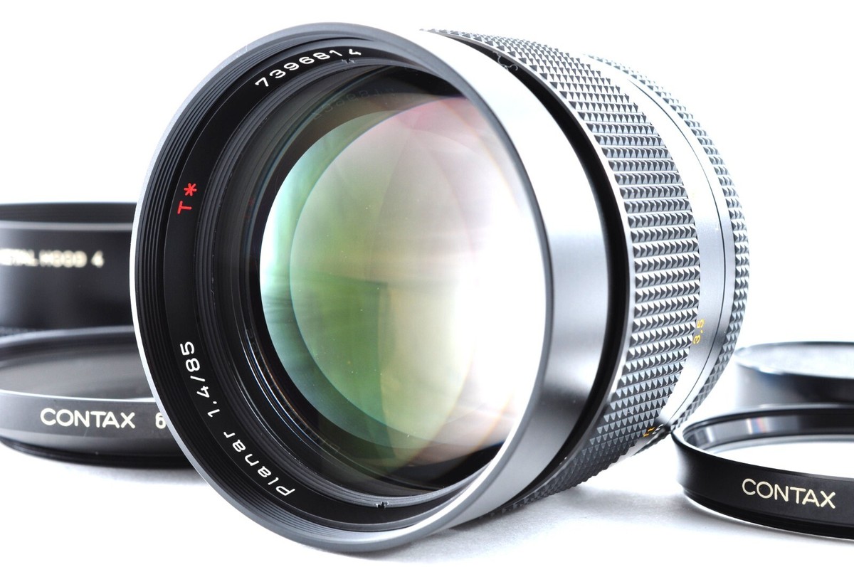 TOP MINT] Contax Carl Zeiss Planar T* 85mm f/1.4 MMJ Lens CY Mount