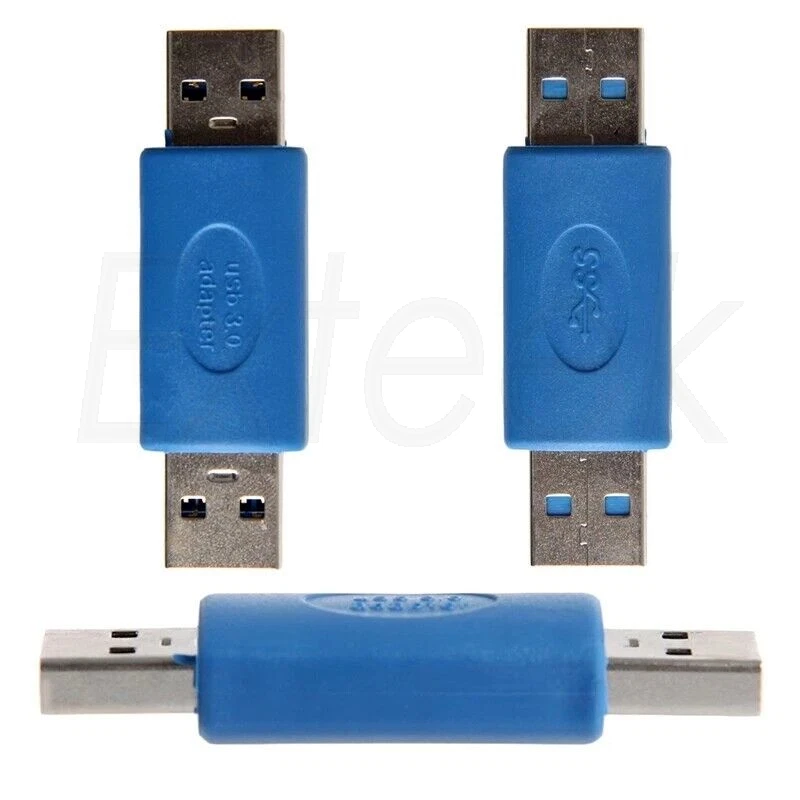 USB 3.0 Type-A Male to Male USB to USB Cable Cord for Data Transfer Charger Lead