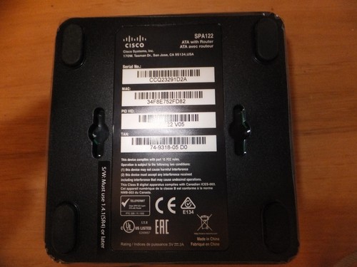 voip box cisco . only used for 1 month going back to mobile - Picture 2 of 5