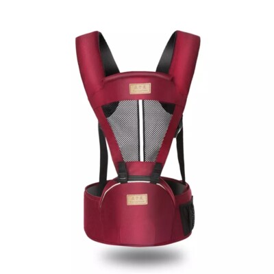 Ergonomic Kangaroo Baby Carrier Backpack with Hip Seat Front and Back Quality 