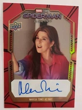 Marisa Tomei Signed (May) Ensemble Auto E-6 Holofoil 2023 Spider-Man No Way Home