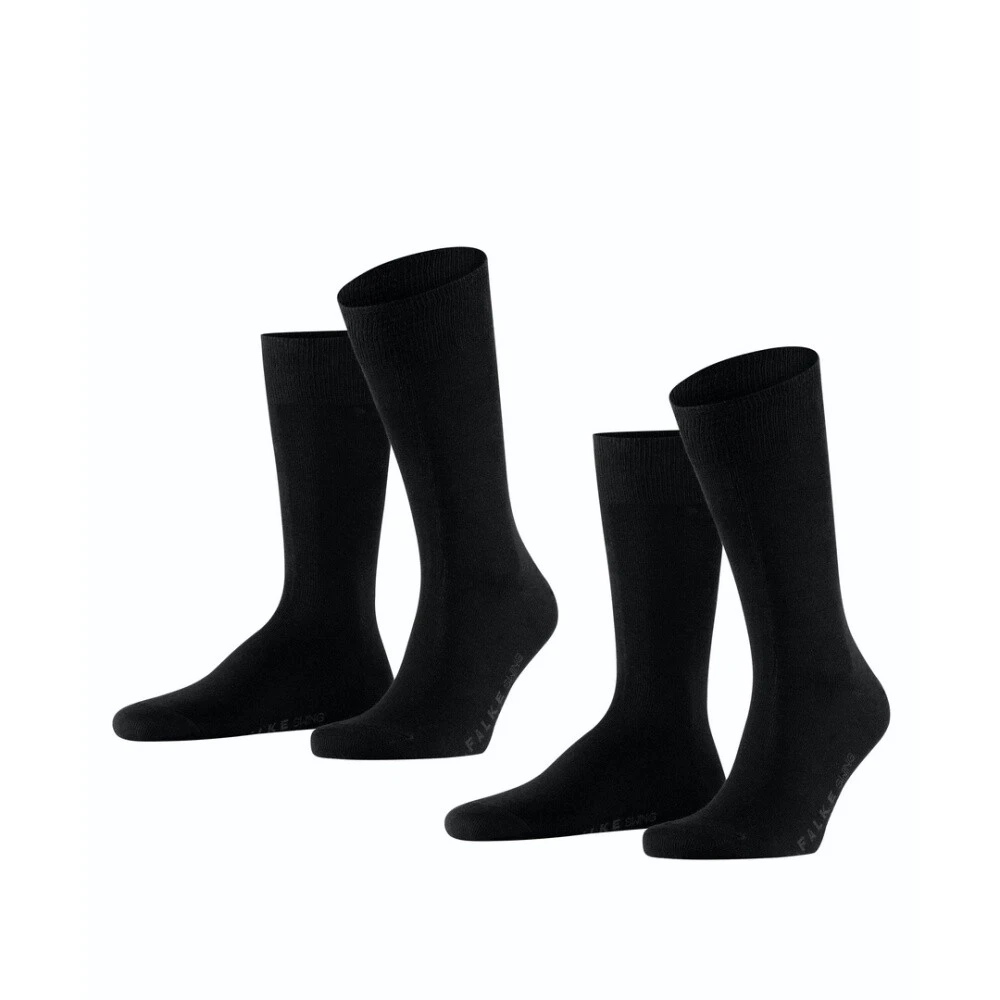 FALKE Calze Corte Uomo In Cotone, Blu, Taglie 47-50, Morbide E Antiscivolo, Con Rinforzi