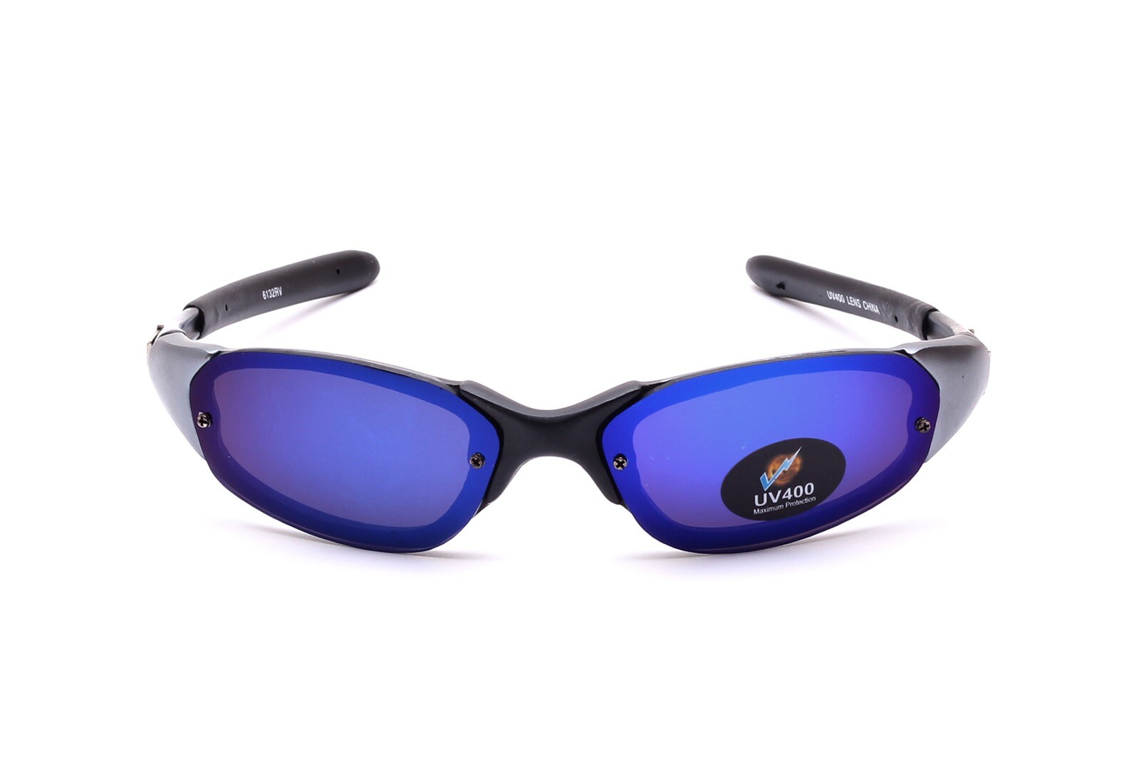 Спортивный Зонненбрилл Херрен Дамен Шварц Блау Шпигель Voltage Biker Auto Rad