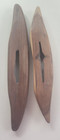 Antique Wooden Weaving Boat Shuttles and Bobbins: Lot of 6 Items — photo 3