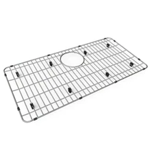 Quartz 27.5 in. x 13.5 in. Bottom Grid for Kitchen Sink in Stainless Steel