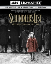 Schindler's List - 25th Anniversary Edition 4K Ultra HD + Blu-ray + Digital [4K 