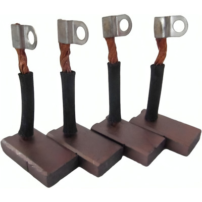 New Brush Set for EZ GO Club Car Yamaha Golf Cart Gas Starter Brushes Set 4pcs