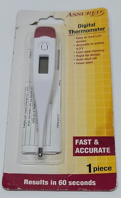 Assured Digital Thermometer For Oral Rectal & Armpit
