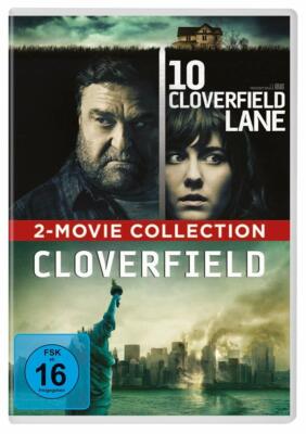 CLOVERFIELD & 10 CLOVERFIELD LANE-2-MOVIE... - MIKE VOGEL 2 DVD NEU