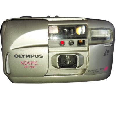 Vintage Olympus NewPic AF 200 Magnetic IX Point & Shoot APS Film
