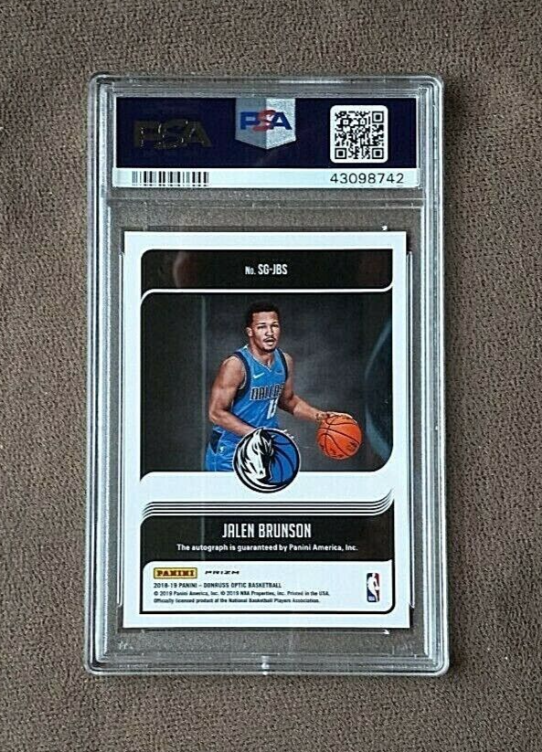 ジェイレン・ブランソン　SELECT AUTO GOLD PSA9 ジェイレン・ブランソン SELECT AUTO GOLD PSA9 PSA9 Jalen