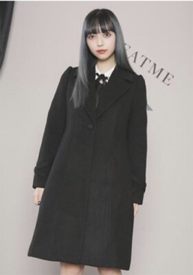 Trenchcoat ONLY EatMe Eat Me Black 2023 Happy Bag Jirai Larme kei Size 0