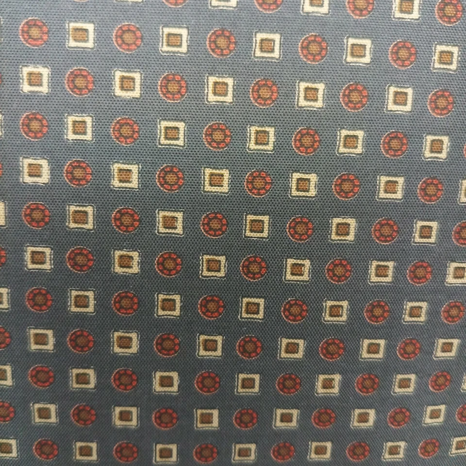 Jim Thompson Thai Silk Cloth Fabric 100%Crafting Gray Square & Dots (2.20 Yards) - Image 4 of 4