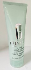 CLINIQUE 7 Day Scrub Cream Rinse-Off Formula 3.4oz - New