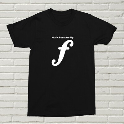 T-Shirt Music Puns Are My Forte lustig offensiv Geschenk Geburtstag Weihnachten Alt