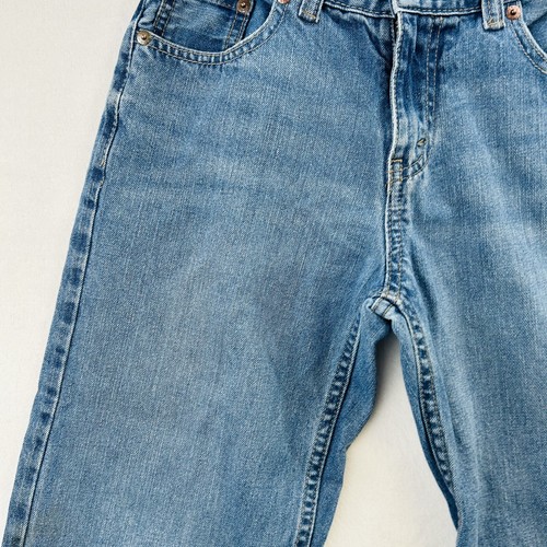 Levis 550 Jeans Boys Size 14 Reg 27x27 Blue Relaxed Regular Straight Denim Pants - Picture 9 of 22