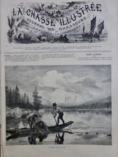 1881 Peche Filet Koenig See Barque 1 Ancien Journal