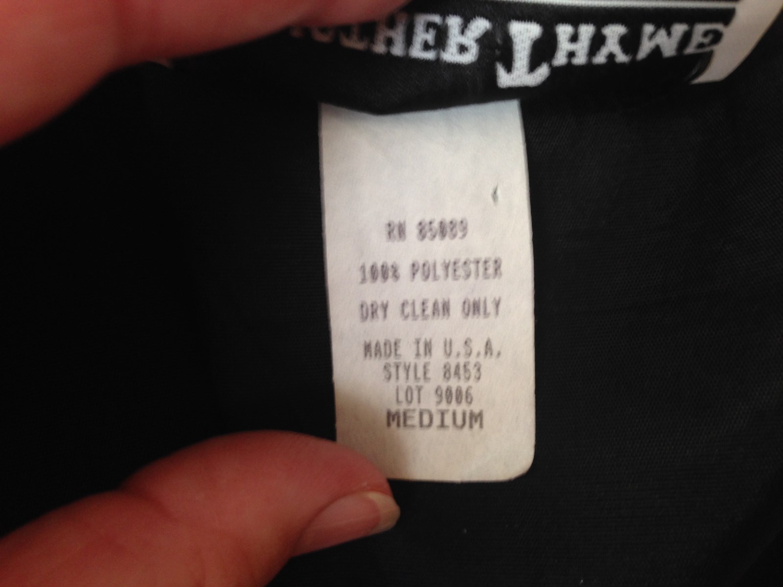 Another Thyme Black Formal Button Down Shirt Size… - image 5