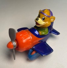 1989 Disney Tale Spin Kit's Racing Plane McDonald's Happy Meal Toy Vintage