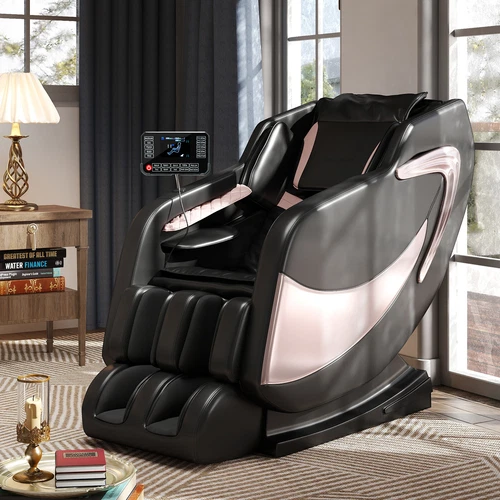 New Full Body Zero Gravity Massage Chair Recliner Shiatsu,Heat,Foot Roller,5Mode