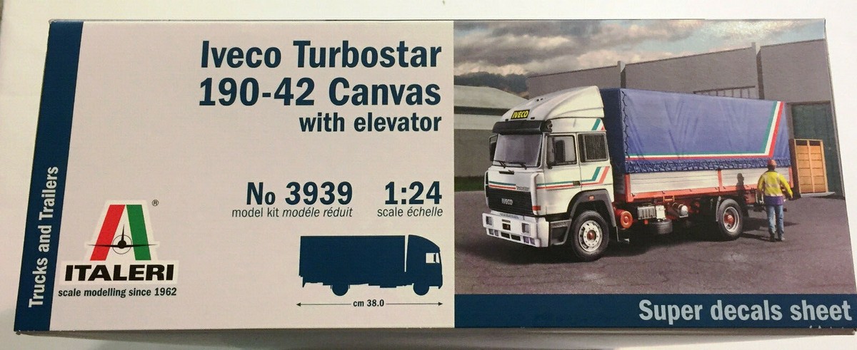 Italeri 1/24 Iveco Turbo Star 190-42 Canvas Top | eBay