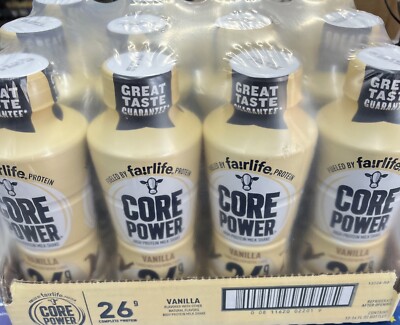 Fairlife 14fl.oz. Core Power Protein Milk Shake - Vanilla- 12 bottles