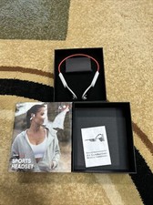 Sport Headset Bone Conduction Open-Ear Sport Headphones silver