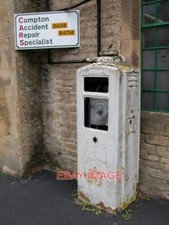 PHOTO  OLD PETROL PUMP OLD PETROL PUMP IN FRONT OF COMPTON GARAGE LONG COMPTON.