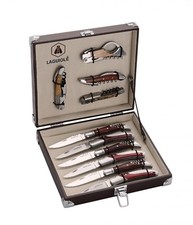  10 x Taschenmesser Laguiole + Sommelier-Koffer Korkenzieher Taschenmesser NEU!