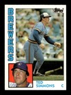 1984 Topps Tiffany #630 Ted Simmons Brewers NEAR MINT *7w
