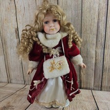 Porcelain Doll With Stand