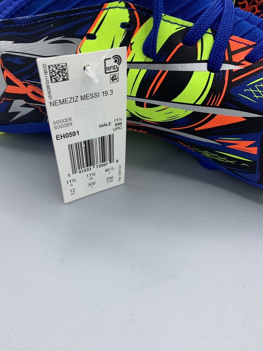 Adidas Nemeziz Messi 19.3 FG M EH0591 soccer multicolored  display picture 3