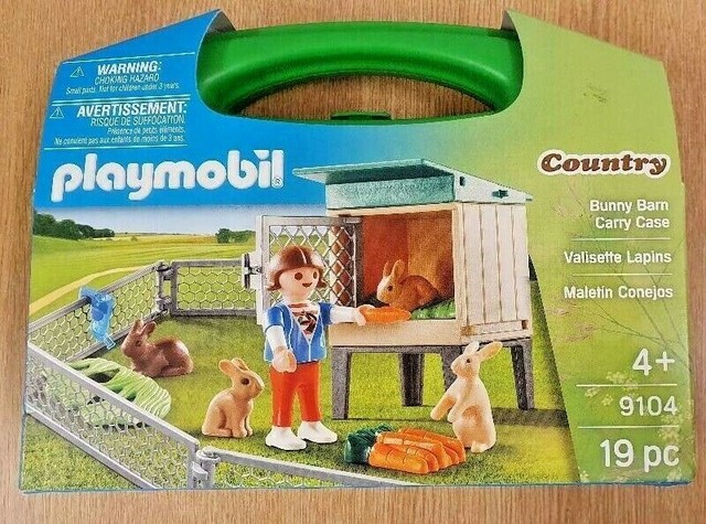 playmobil bunny barn