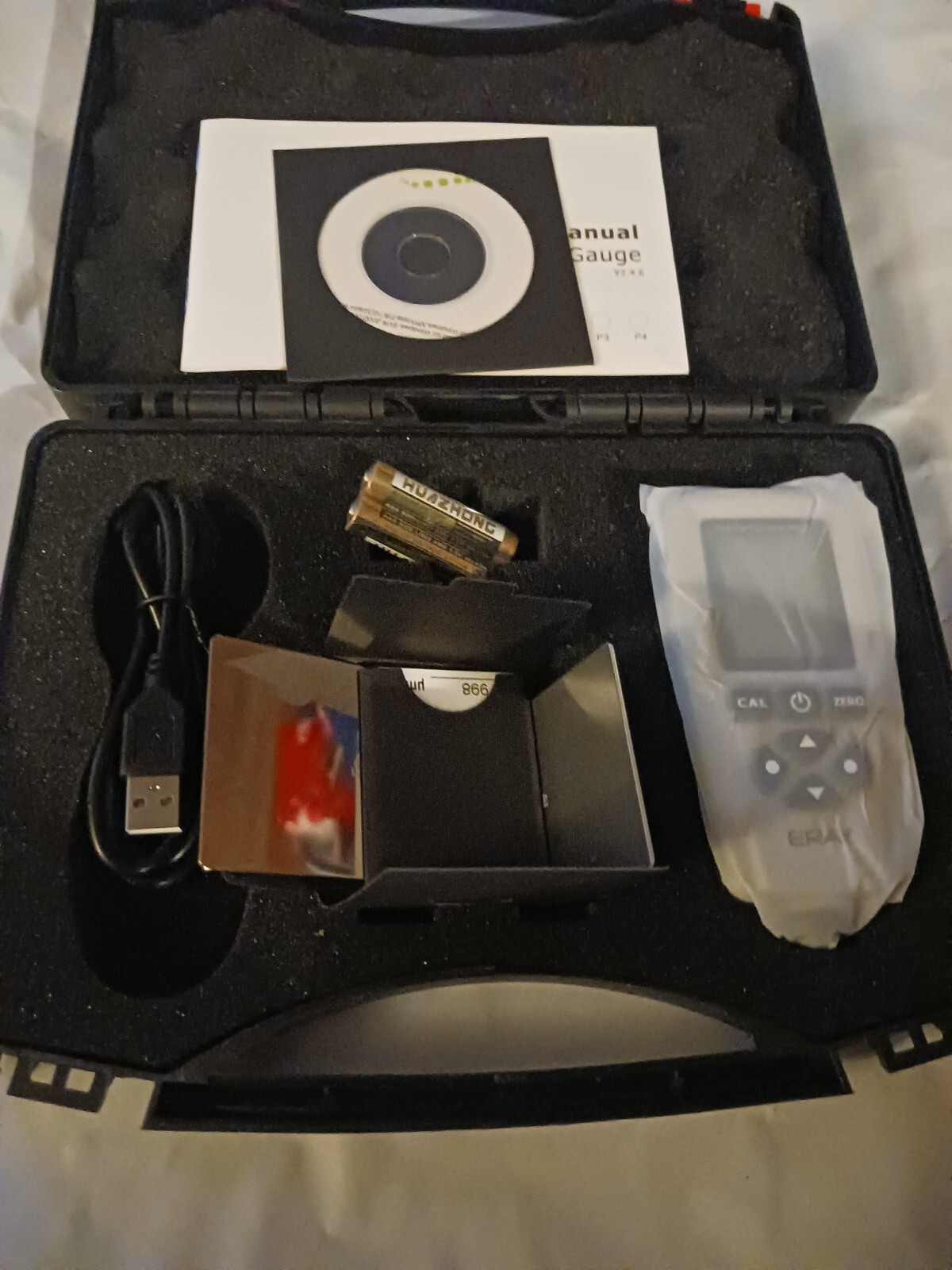 ERAY Mil Thickness Gauge Coating Thickness Gauges Paint Depth Gauge