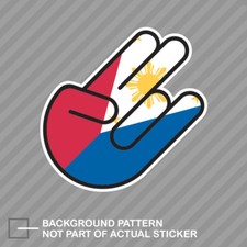 Filipino Shocker Sticker Decal Vinyl Philippines