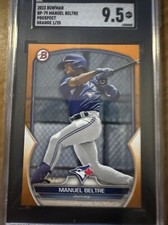 2023 Bowman Prospects #BP-79 /25 Manuel Beltre Toronto BlueJays 