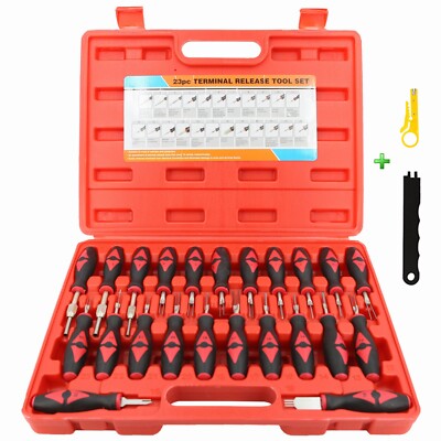 Universal Terminal Release Tools Set Electrical Connector Removal Kit 25-Piece