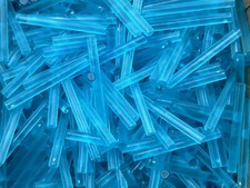 Lego Parts Lot 100 Trans-Light Blue Bar 4L Lightsaber Blade / Wand No 30374